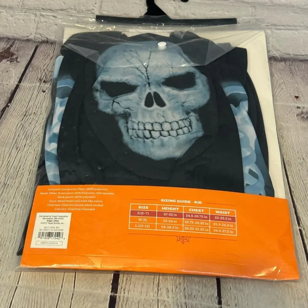 Target Hyde & EEK X-ray Skeleton Kids Halloween Costume